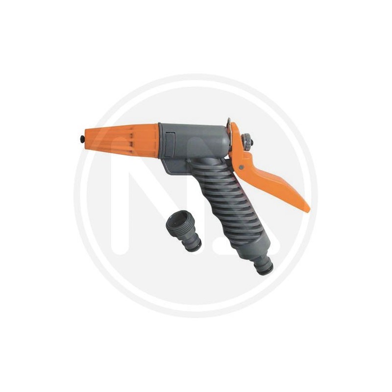 Adjustable gun nozzle papillon
