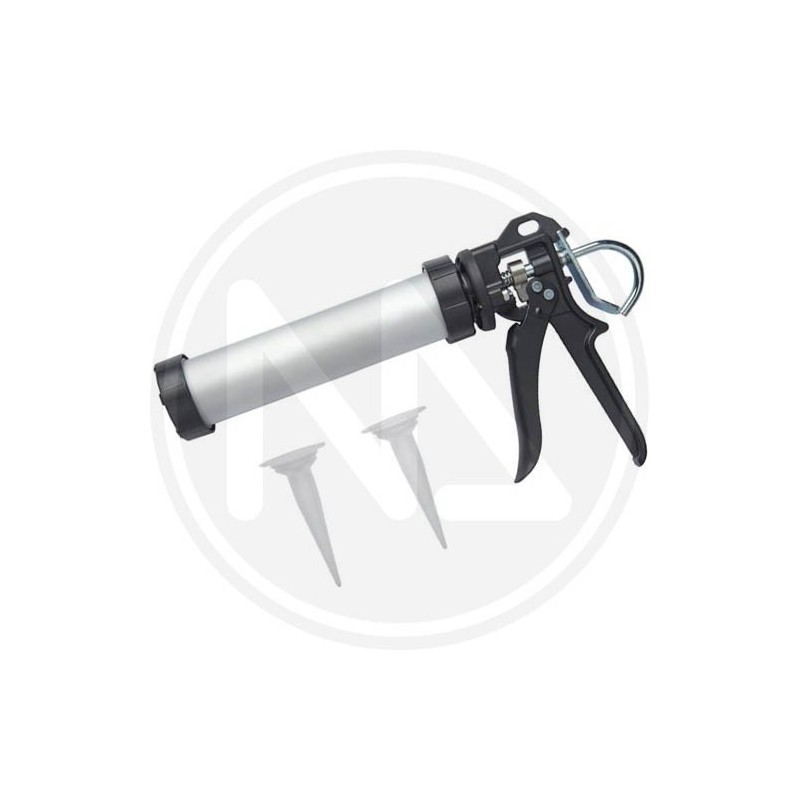 pistola per silicone professionale "alluminio" maurer