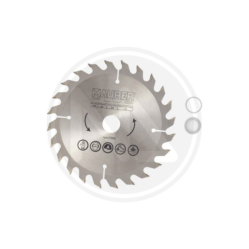 circular saw Blade tungsten carbide teeth 150MM 24Z maurer plus
