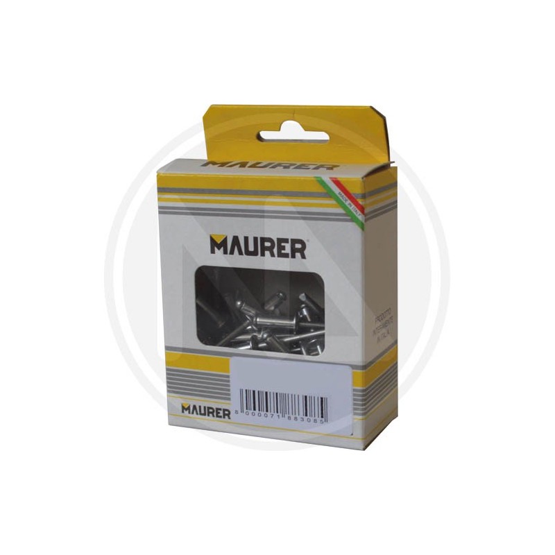 RIVETTI ALLUMINIO in blister 4,8 MM. maurer