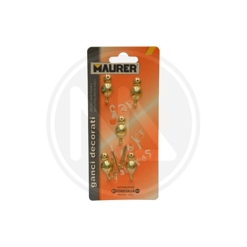 little picture hooks "omino ORO PICCOLO" maurer
