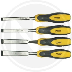 SCALPELLI PER FALEGNAME IN SERIE 4 pz. maurer plus