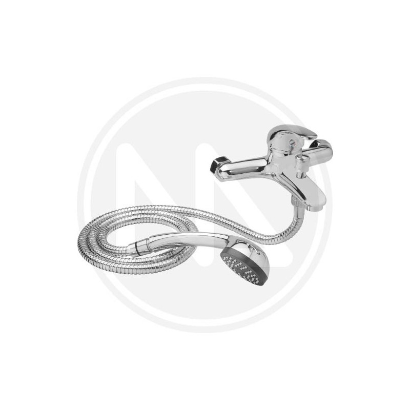 BATH MIXER WITH SHOWER "aurora" MAURER