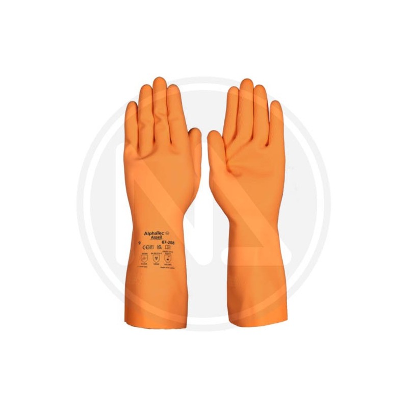 latex gloves "ALPHATEC 87-208"