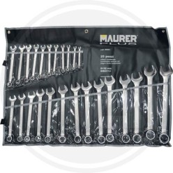 conbination spanners in SCABBARD set 25 PCS maurer plus