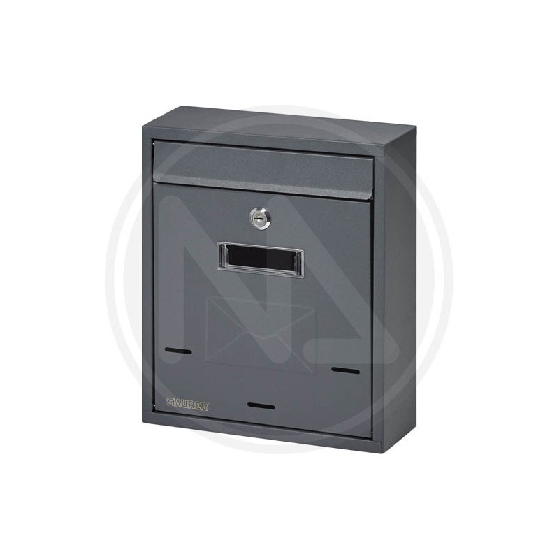 postbox for external use "domus ANTRACITE" maurer