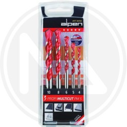 UNIVERSAL SET DRILLS "PROFI MULTICUT PM5" ALPEN