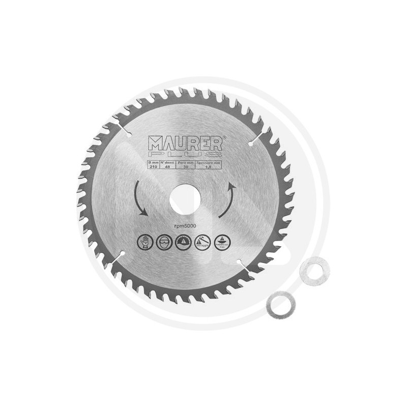 circular saw Blade tungsten carbide teeth 210MM 48Z maurer plus