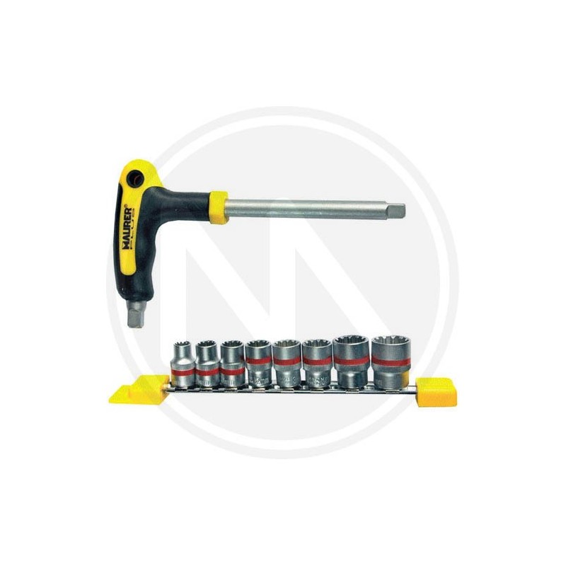 sockets-sets 9 pieces maurer plus