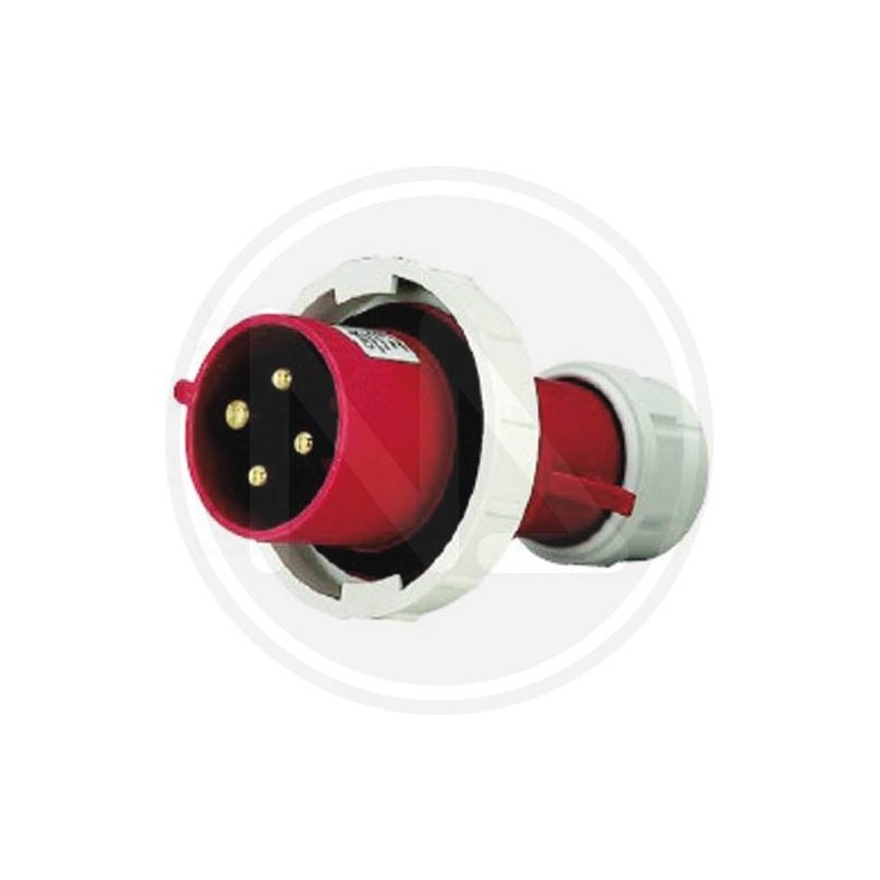 industrial movable straight plug 3p+t ip 67 red maurer PLUS industrial movable straight plug 3p+t ip 67 red maurer PLUS