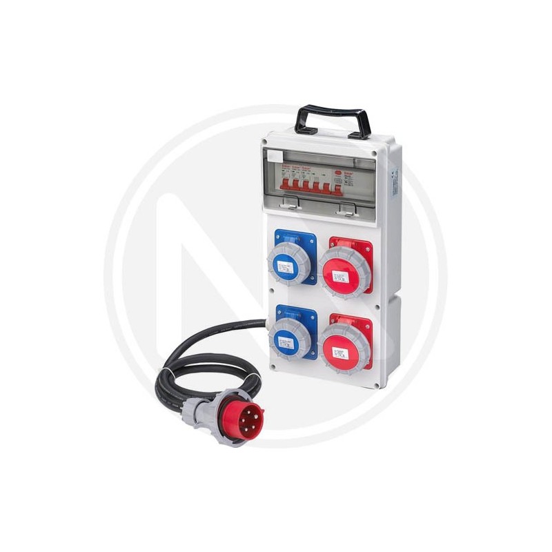 yard asc switch board 2+2 SOCKETS 230-415V IP55 maurer PLUS yard asc switch board 2+2 SOCKETS 230-415V IP55 maurer PLUS