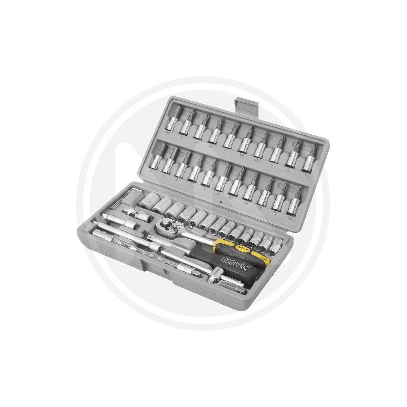 SOCKETS AND BITS SET  46 Pcs MAURER