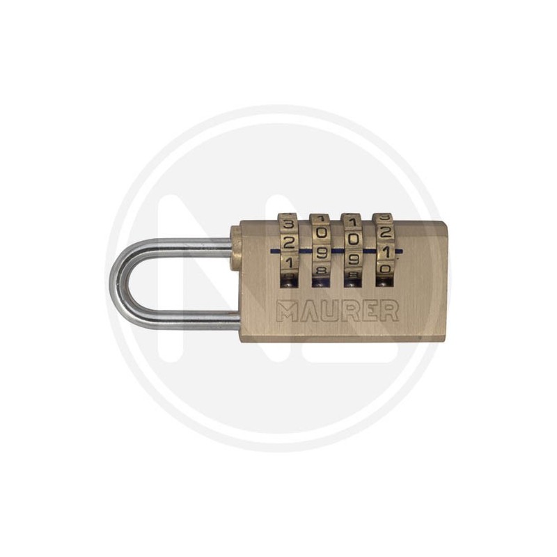LUCCHETTO A COMBINAZIONE IN OTTONE MAURER