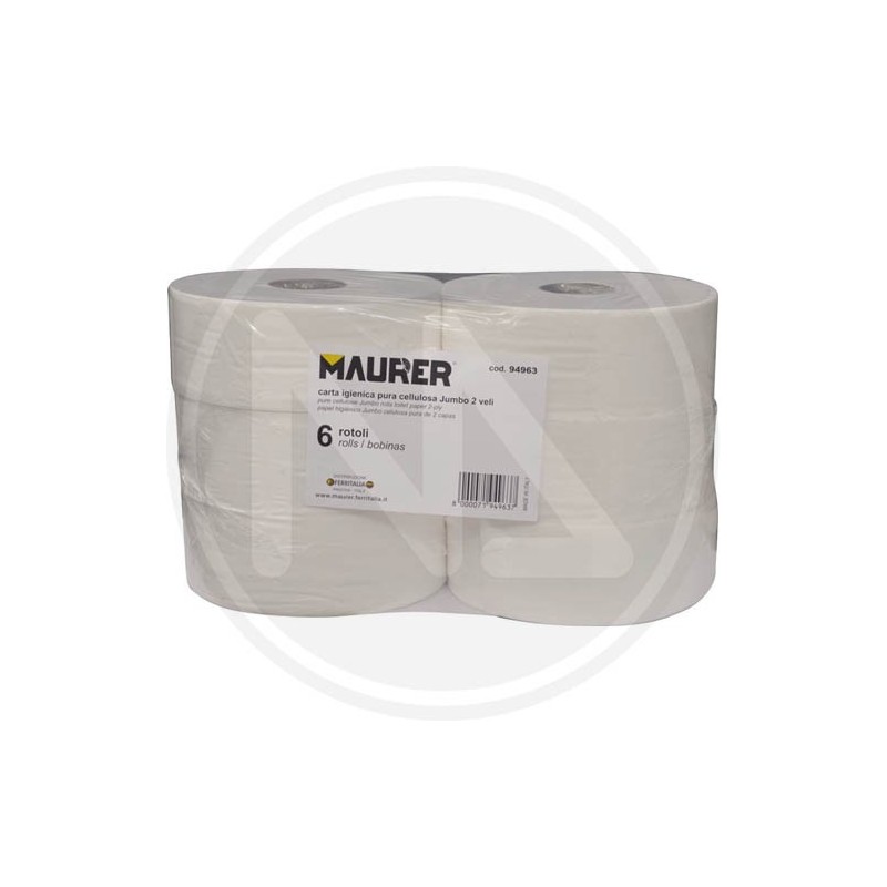 TOILET PAPER "JUMBO"  maxi roll MAURER