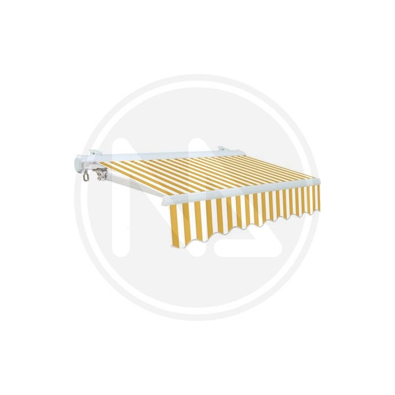 COVERED CURTAIN WHITE-YELLOW MAURER COVERED CURTAIN WHITE-YELLOW MAURER