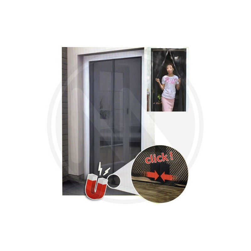 MOSQUITO CURTAIN WITH ADESIVE TAPE DOORS TO MAGNETIC STRIPS MAURER MOSQUITO CURTAIN WITH ADESIVE TAPE DOORS TO MAGNETIC STRIPS MAURER