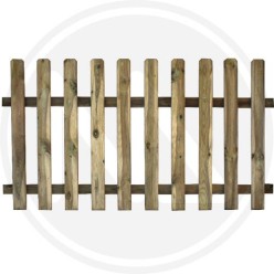 IMPREGNATED WOOD FENCE PAPILLON