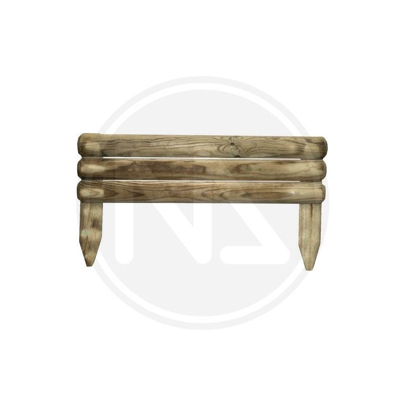 IMPREGNATED WOOD ENCLOSURE "HORIZONTAL" PAPILLON