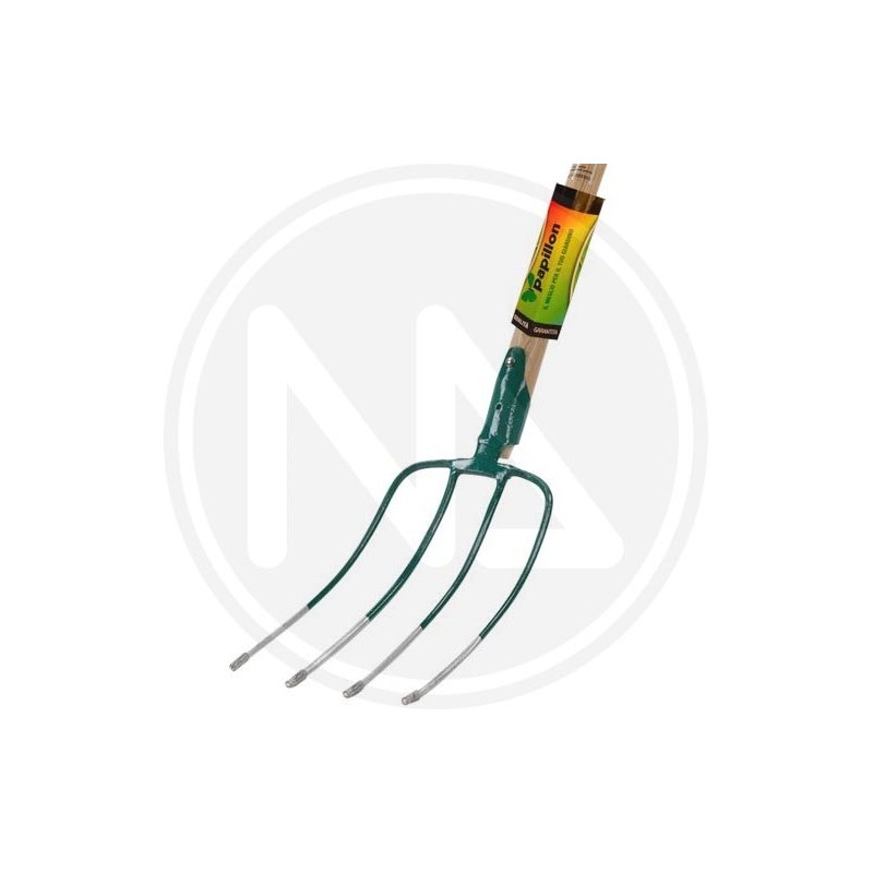 FORK FOR HAY WITH FSC WOODEN HANDLE PAPILLON
