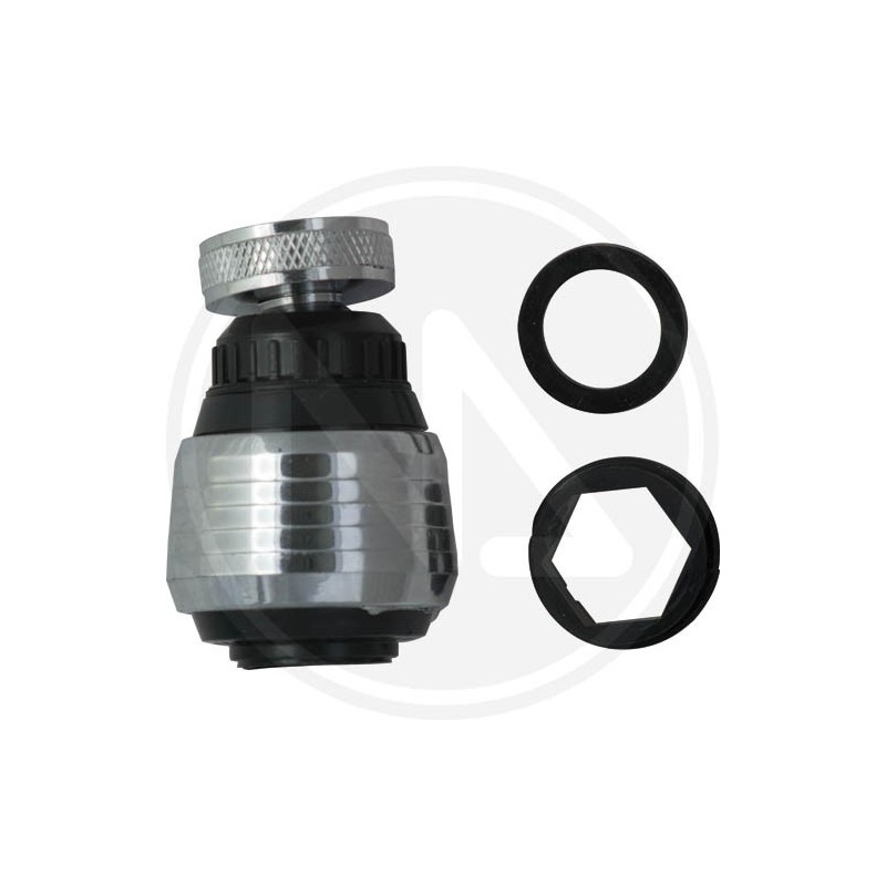 AERATOR FOR TAP WITH RING NUT AND JOINT MAURER
