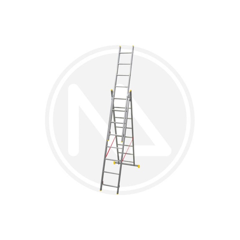 SCALA TRASFORMABILE TRIPLA ALLUMINIO MAURER