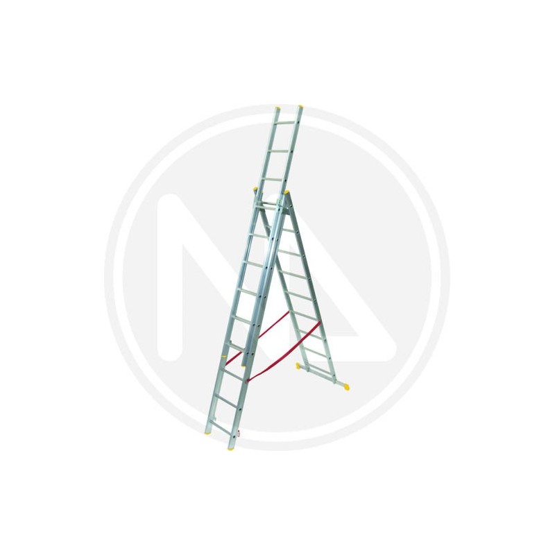 ALUMINIUM EXTENDING TRIPLE LADDER MAURER