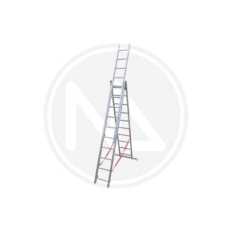 SCALA TRASFORMABILE TRIPLA ALLUMINIO MAURER