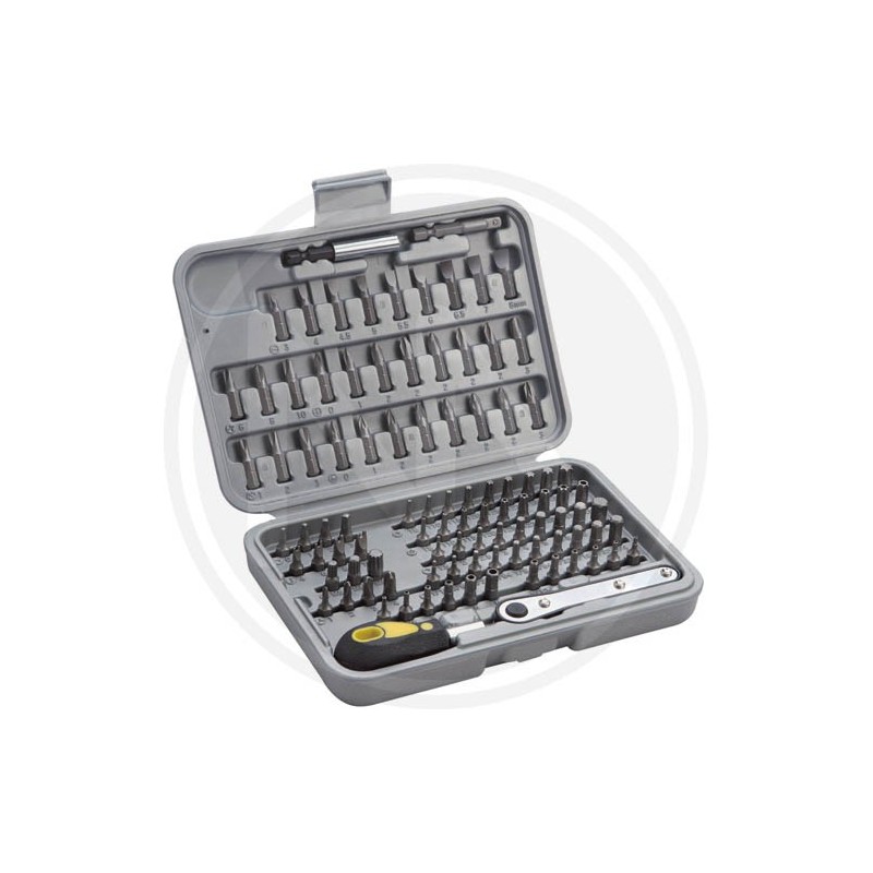 CACCIAVITE MAGNETICO CON INSERTI SET 99 PZ. MAURER CACCIAVITE MAGNETICO CON INSERTI SET 99 PZ. MAURER