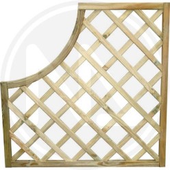 PANNELLO GRIGLIATO "SAGOMATO PICCOLO" IN LEGNO IMPREGNATO PAPILLON