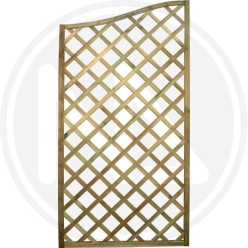 PANNELLO GRIGLIATO "ONDA GRANDE" IN LEGNO IMPREGNATO PAPILLON