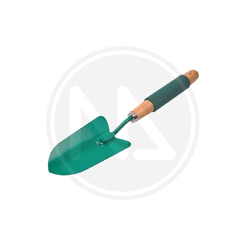 TRAPIANTATORE LARGO manico legno spugna papillon