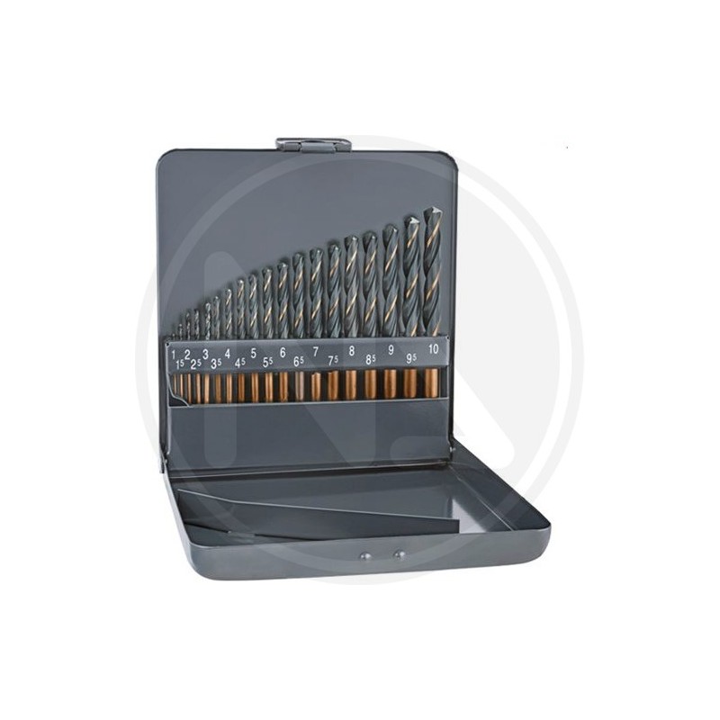 set 19 PCS. drills FOR METAL "hss SPRINT MASTER KM 19" metal case alpen set 19 PCS. drills FOR METAL "hss SPRINT MASTER KM 19" metal case alpen