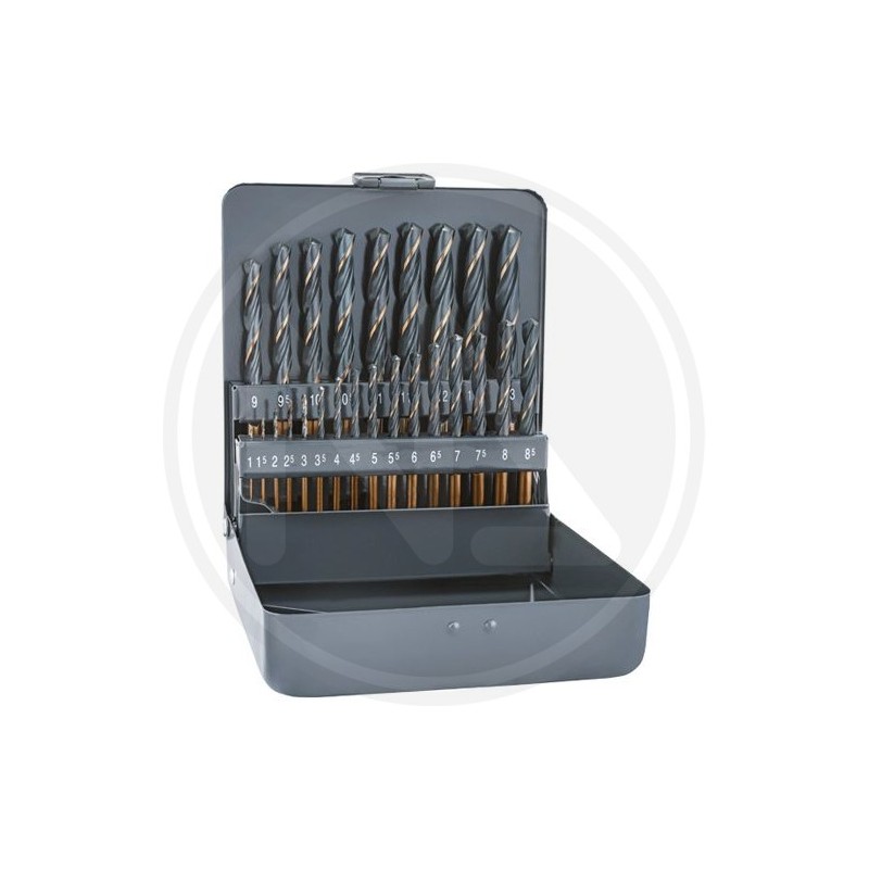 PUNTE SR 25 PZ. per metallo "HSS sprint MASTER KM 25" astuccio metal. alpen PUNTE SR 25 PZ. per metallo "HSS sprint MASTER KM 25" astuccio metal. alpen