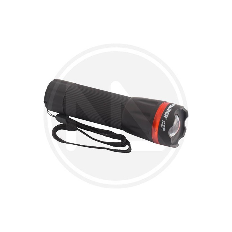 ABS battery LED torch WITH ZOOM maurer