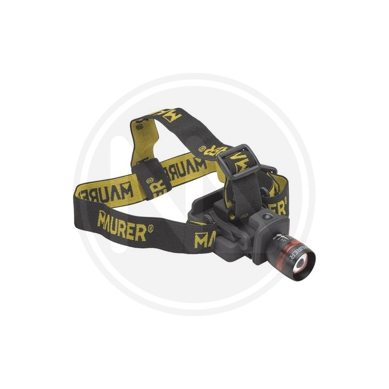ALUMINIUM BATTERY LED TORCH FOR HEAD WITH ZOOM MAURER ALUMINIUM BATTERY LED TORCH FOR HEAD WITH ZOOM MAURER