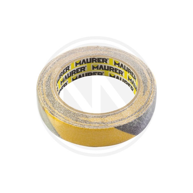 nastro antiscivolo adesivo GIALLO-NERO per scale MAURER