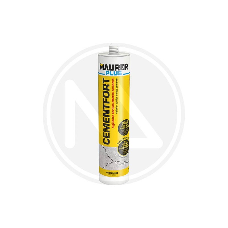 SIGILLANTE ACRILICO EFFETTO CEMENTO "CEMENTFORT" MAURER PLUS