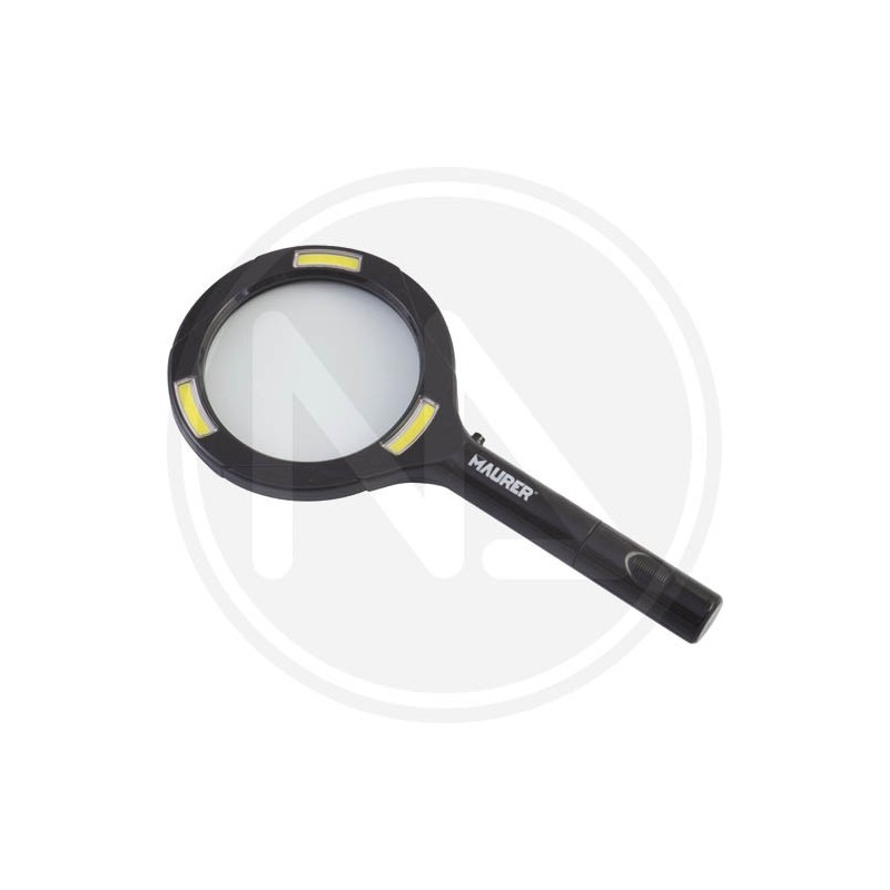 LED LAMP WITH HAND LENS 2,5 MAURER