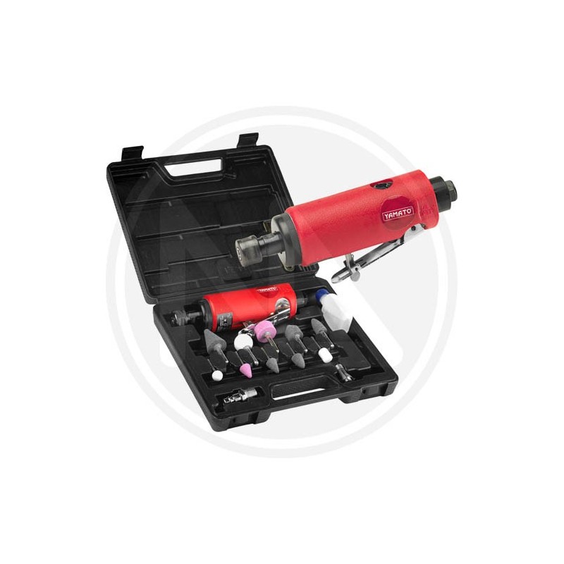 straight air grinder kit 15 pcs yamato
