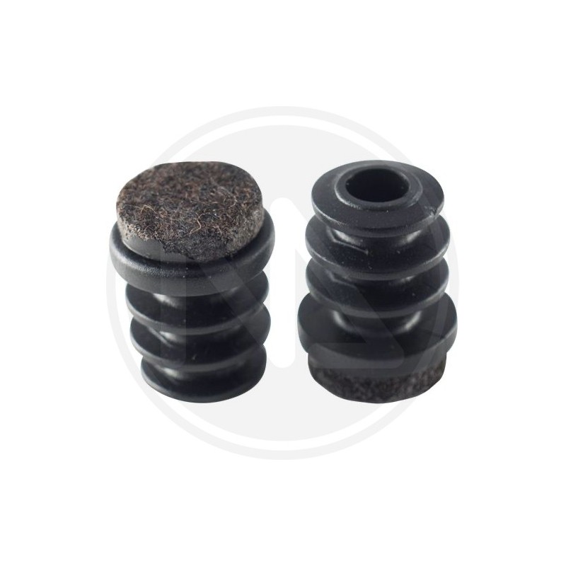 ROUND INTERNAL RUBBER TIP WITH FELT MAURER ROUND INTERNAL RUBBER TIP WITH FELT MAURER