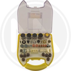 ACCESSORI 186 PZ. PER mini SMERIGLIATRICE "SM 234" MAURER