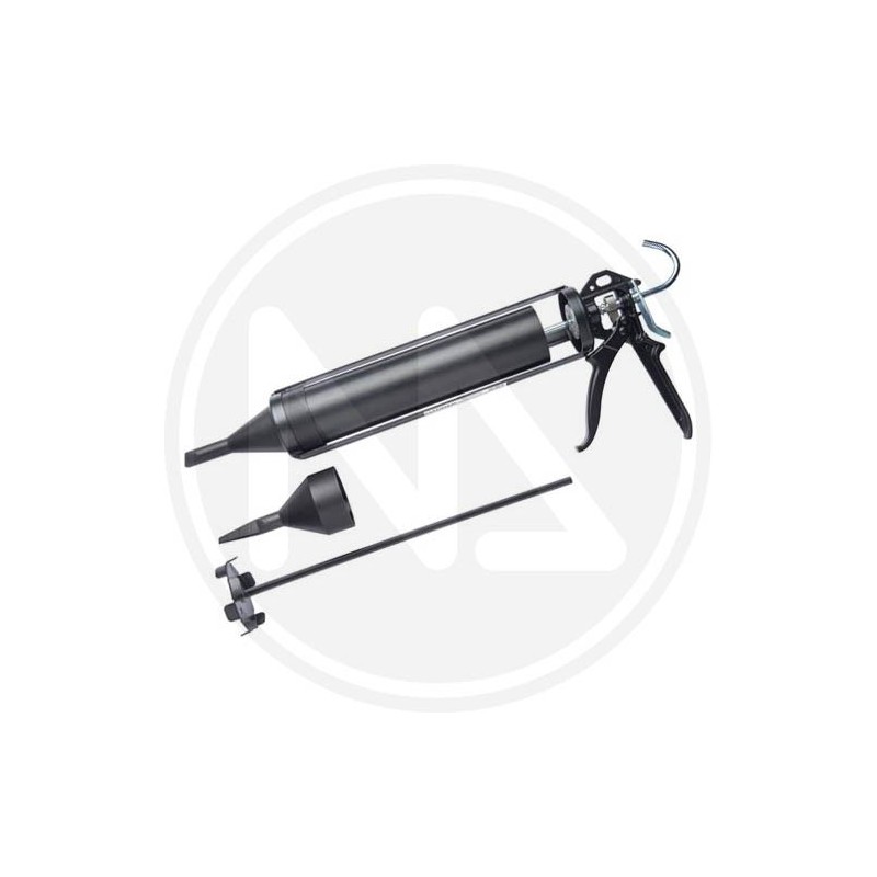 CYLINDRICAL GUN FOR MELTED MATERIAL MAURER