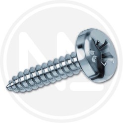 VITI per metallo ZINCATE AUTOFILETTANTI TC CR 5,5 mm.