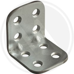 WHITE GALVANIZED RIBBED BENT PLATE FOR BEAMS L 30ZB