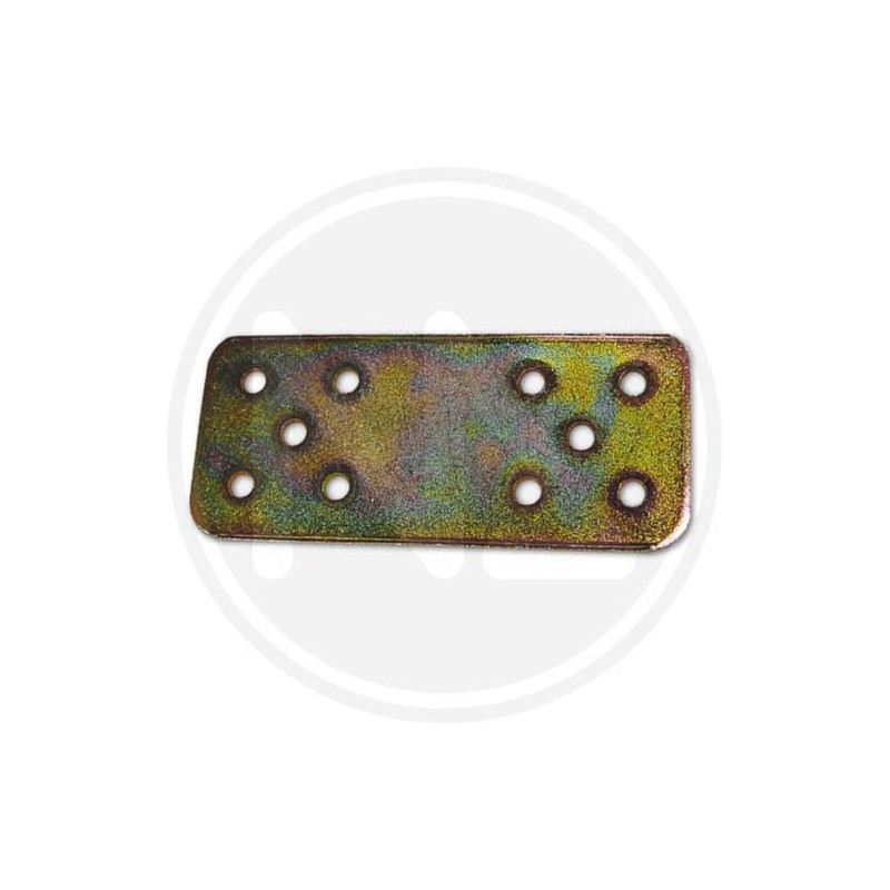 STRAIGHT GALVANIZED STEEL BEAM PLATE 873 L 40