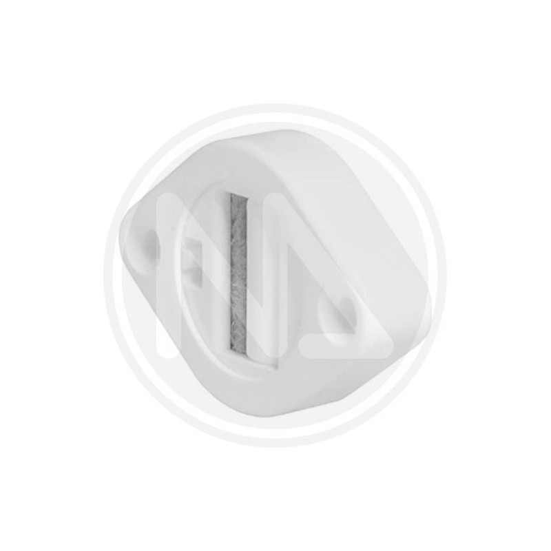 ADJUSTABLE BELT GUIDE WITH BRUSH
