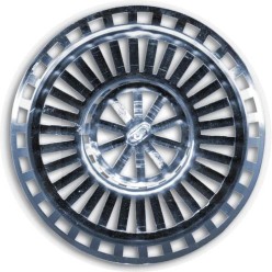 Cromed filter for kitchen sink