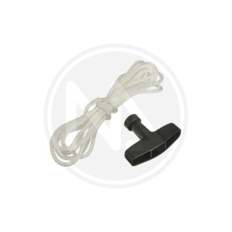 HELICAL ROPE FOR ENGINE STARTER with handles