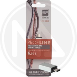 ADATTATORE OTG USB A -TYPE C  "PROLINE"