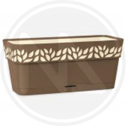 VASO BALCONETTA "CLOE" TORTORA CON RISERVA ACQUA